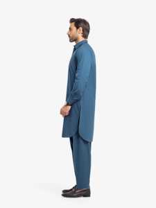 Vêtements traditionnels pakistanais pour hommes, shalwar kameez, tenue décontractée musulmane pour tous les jours et le bureau - Product Image 4