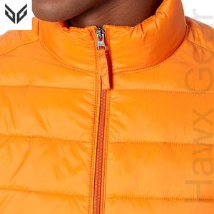 Vestes rembourrées de qualité supérieure pour hommes Design personnalisé Tissu en toile Saison d'hiver Fabriqué au Pakistan Vente en gros - Product Image 4