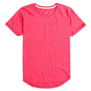 Camiseta Casual de Manga Corta con Cuello Redondo, 100% Algodón de Alta Calidad, Transpirable, para Mujer, Corte Regular, Talla Grande, Tela de Lona - Product Image 1