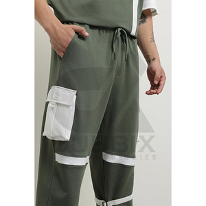 Ensemble de survêtements à manches longues pour hommes pour la course à pied et le sport Vente en gros Personnalisé Nouveau style de survêtement pour hommes de haute qualité - Product Image 4