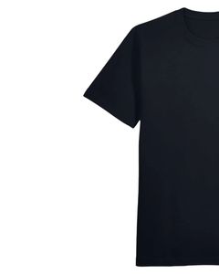 เสื้อยืดคอกลมสำหรับผู้ชายผ้าคอตตอนเนื้อนุ่มระบายอากาศได้ดีแขนสั้นคลาสสิกเสื้อยืดลำลองสวมใส่ในชีวิตประจำวัน - Product Image 5