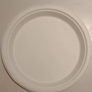 Platos de papel desechables compostables de 10 pulgadas, 9 pulgadas, 7 pulgadas, plato de bagazo resistente, platos de caña de azúcar ecológicos biodegradables - Product Image 3