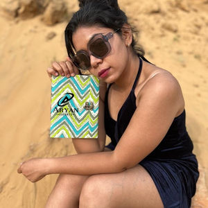 Nuevo Real hecho a mano cubierta dura tela cierre diario bohemio tradicional Vintage cubierta colorida sin forro reciclado hoja diarios - Product Image 1