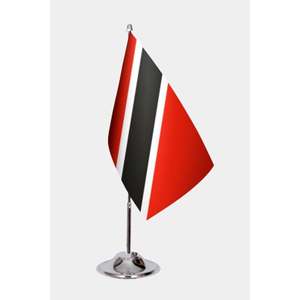 Banderas de Escritorio de Trinidad y Tobago, Impresión Digital, Materiales de Vinilo, Poliéster y Plástico para Educación, Banderas y Pancartas - Product Image 1