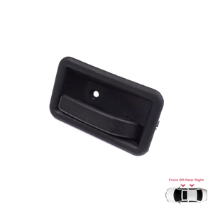 Poignée de porte intérieure avant ou arrière droite noire BDP1441-2 pour Clio MK1 1990-1999 et Clio 2 1992-2000 7700813586 - Product Image 1