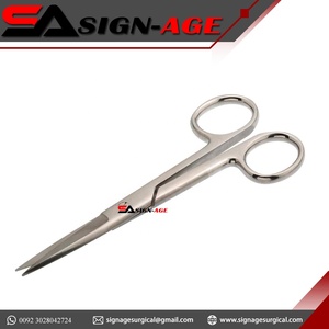 กรรไกรตัดสแตนเลสสตีลคุณภาพสูง,กรรไกรผ่าตัดทางการแพทย์ Sharp/Sharp ได้รับการรับรอง CE - Product Image 4