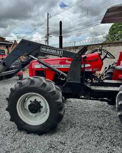 รถแทรกเตอร์ล้อยาง Massey Ferguson 290 มือสอง สภาพดีมาก 80 แรงม้า ขับเคลื่อน 4 ล้อ พร้อมการรับประกันเครื่องยนต์ 2 ปี สำหรับใช้งานในฟาร์ม - Product Image 4