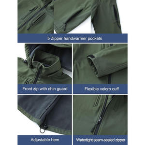 Chaqueta de esquí de invierno personalizada con tela impermeable transpirable Chaqueta de nieve OEM con etiqueta privada y logotipo de marca - Product Image 5