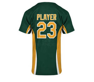 Maillot de baseball à deux boutons de qualité supérieure, best-seller, prix de gros, nom d'équipe personnalisé, maillot de baseball à deux boutons - Product Image 3