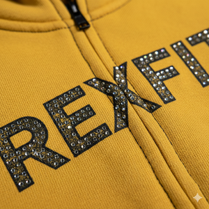 เสื้อฮู้ดซิปผู้ชายผ้าเฟรนช์เทอร์รี่ขายส่ง แบบยูนิเซ็กซ์ สั่งทำได้ 400 500 600 GSM ผ้าฝ้าย 100% ซิปเต็มตัว พิมพ์ลายดิจิทัลคุณภาพดีที่สุด - Product Image 6