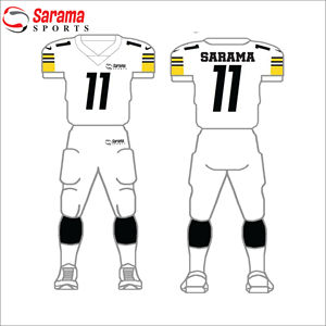 Venta al por mayor de calidad única personalizada uniforme de fútbol americano/equipo 100% poliéster uniforme de fútbol americano, - Product Image 1