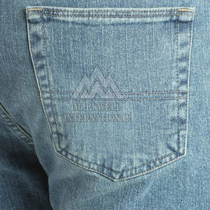 กางเกงยีนส์ขาสั้นของผู้ชาย2025กางเกงขาสั้นสไตล์ลำลองระบายอากาศได้ดีดีไซน์ตามสั่ง - Product Image 6