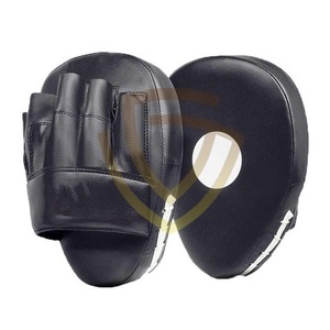 Manoplas de Boxeo de Cuero de Alta Calidad, Almohadillas de Boxeo, Almohadillas de Entrenamiento de Boxeo, Almohadillas de Muay Thai, Almohadillas de Entrenamiento para Kickboxing - Product Image 5