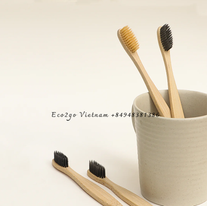 Eco2go Vietnam | Brosse à dents en bambou biologique et écologique pour adultes et enfants à poils souples, logo personnalisé, usage domestique | Vente en gros - Product Image 5