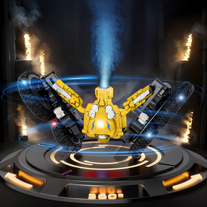 Auto Telecomandata 360° con Luci LED e Batteria Ricaricabile 2.4G, Realizzata in Plastica Resistente, Funzione Spray Inclusa - Product Image 1