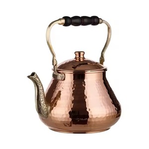 Handmade Copper Tea Kettle Stovetop Coffee Pot Water Heater for Home Cafe Use Traditional <b>Teapot</b> for Gift and Decor - Product Image 1