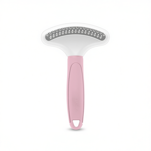 Peigne à poils pour animaux à une rangée avec manche monocolore pour le toilettage des chiens et des chats – Produit de fabricant en gros - Product Image 3