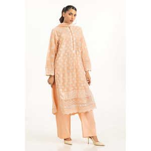 Conjunto de Traje de 3 Piezas de Chifón Bordado para Mujer IUSTKSD-766 - Product Image 2