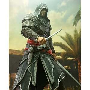 Figura de Acción de Assassin's Creed Revelations de 7 Pulgadas, Nueva, Ezio Auditore, Juguete de Plástico para Coleccionar, Accesorios de Anime, ODM - Product Image 3