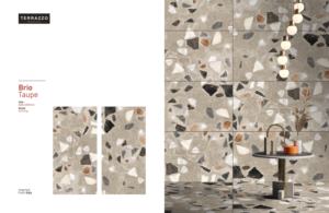 กระเบื้องพอร์ซเลนลายเทอร์ราซโซ่สีเทา BIRO TAUPE - Product Image 2