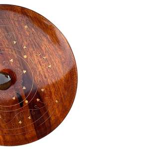 Laisser mijoter une marmite artisanale en bois, marmite en bois faite à la main, marmite élégante en bois - Product Image 2