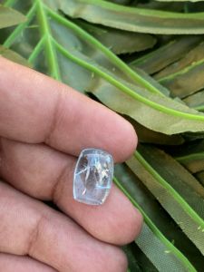 ลูกปัด7.00กะรัตสีธรรมชาติสีขาว/น้ำเงินรูปทรงเบาะยาวและความมันวาวที่ดีสำหรับการทำสร้อยคออัญมณีหลวม - Product Image 2