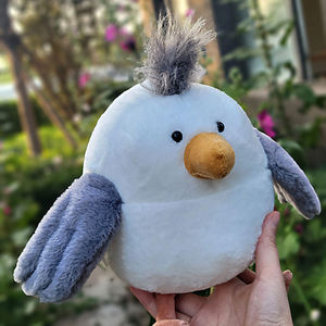 Peluche Adorable Pingouin Mouette de Haute Qualité, Dessin Animé Exquis, Créative, Anti-Stress, Vente en Gros Usine, 25cm, Vernissage UV - Product Image 4
