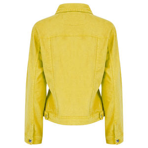 2025 calidad superior al por mayor chaqueta de mezclilla corta de Invierno para mujer a prueba de viento de lana gruesa cálida Casual cuello Botón de moda - Product Image 2