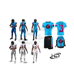 Uniforme de fútbol americano integrado, uniforme de fútbol americano transpirable de alta calidad, novedad - Product Image 1