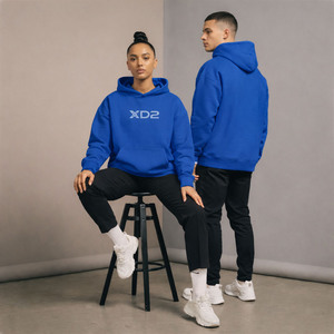 Sudadera con Capucha Unisex Premium XD2, Color Verde Menta, Sudadera de Forro Polar Suave, Estilo Urbano para Hombre y Mujer - Product Image 4