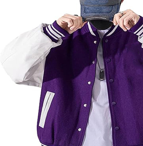 Veste polaire personnalisée de haute qualité pour hommes Design le plus populaire Made in Pakistan Versity Style - Product Image 3