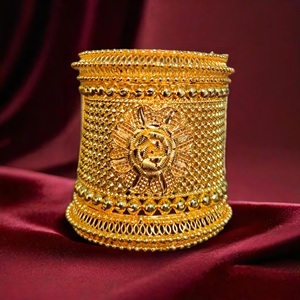 High Quality <b>Bangles</b> <b>Set</b> with 22K Gold Plated Modern Style <b>Bangles</b> <b>Set</b> for Women Wear Jewelry by Exporters - Product Image 1