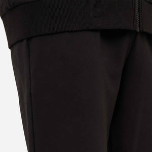 Ensemble de survêtement en molleton pour homme, coupe classique, avec veste zippée à capuche et taille élastique, 100% coton, motif uni - Product Image 6