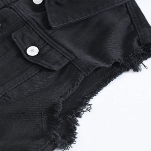 Gilet en jean décontracté pour homme, respirant, hiver, vente chaude, service OEM, 100% coton, vêtements d'extérieur, personnalisable, fabriqué au Pakistan - Product Image 4