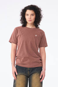 T-shirt unisexe à manches courtes et col rond, tricot jersey simple, aspect délavé, décontracté, vêtements d'équipe, impression personnalisée, broderie - Product Image 4