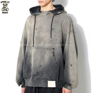 Sweat à capuche pour homme de haute qualité, design tendance, style streetwear, en molleton doux, idéal pour l'hiver, en vente en ligne - Product Image 2