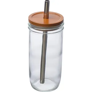 Mug en verre personnalisé Benedykt, gadgets personnalisés - Product Image 1