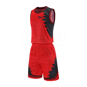 100% Polyester meilleure qualité basket-ball uniforme sport haute qualité sur mesure nouveau Design basket-ball uniforme - Product Image 1