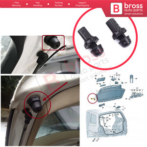 BSP1212 2 Piezas Tope de Amortiguación para Puerta Trasera de Maletero para Seat 6X0827499 5KD827499 3C5827499B Repuestos Bross Fabricados en Turquía - Product Image 5