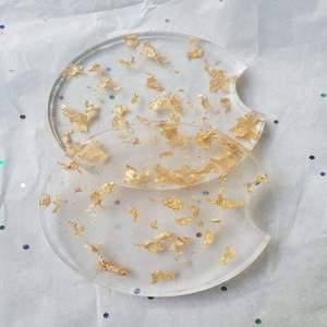 Handmade <b>resin</b> coasters with geometric patterns stylish <b>epoxy</b> drink mats perfect <b>for</b> coffee <b>tables</b> and housewarming gifts - Product Image 6