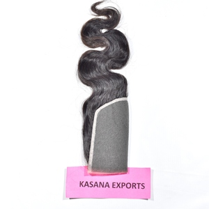 Venta al por mayor de cabello humano 100% virgen indio Remy, onda corporal 6x6, onda profunda, sin cutícula, color natural, encaje completo, fácil de usar. - Product Image 5