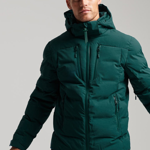Custom Thick Cotton Padded Windproof Breathable Eco-Friendly Puffer Jacket <b>Bubble</b> <b>Coat</b> for Men Women Winter Parka Stand Collar - Product Image 1