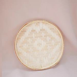 Living Dining Room Bamboo Wall Decoration Woven <b>Basket</b> <b>Trays</b> Wall-mounted Art Decor <b>Tray</b> <b>Baskets</b> - Product Image 5