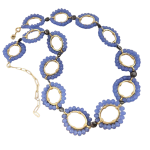 Nouvelle tendance en laiton plaqué or avec longue chaîne de collier de créateur Bijoux faits main pour femmes Accessoires de collier de mode pour femmes - Product Image 1