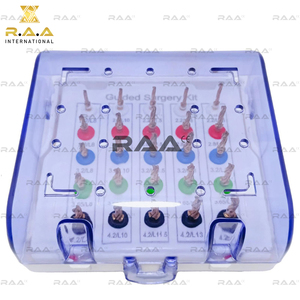 Dental <b>Guided</b> Surgery <b>Drill</b> Kit Manual Stainless Steel Cone <b>Drill</b> Set with Stopper CE Certified for Implant Procedures - Product Image 5