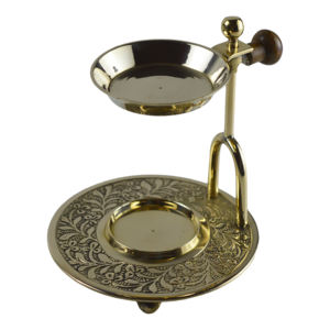 Brûleur d'encens de bonne conception, nouveau Design de finition polie, porte-encens en métal en laiton de meilleure qualité, décoration de la maison - Product Image 1