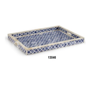 Bandeja Rectangular de madera para servir mariposas - Product Image 3