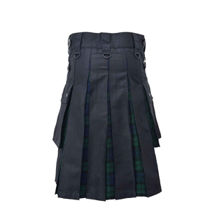 Vente en gros de nouveaux kilt écossais hybrides pour hommes, 100% coton, kilt utilitaire tendance à vendre, accessoire d'instrument de musique - Product Image 2