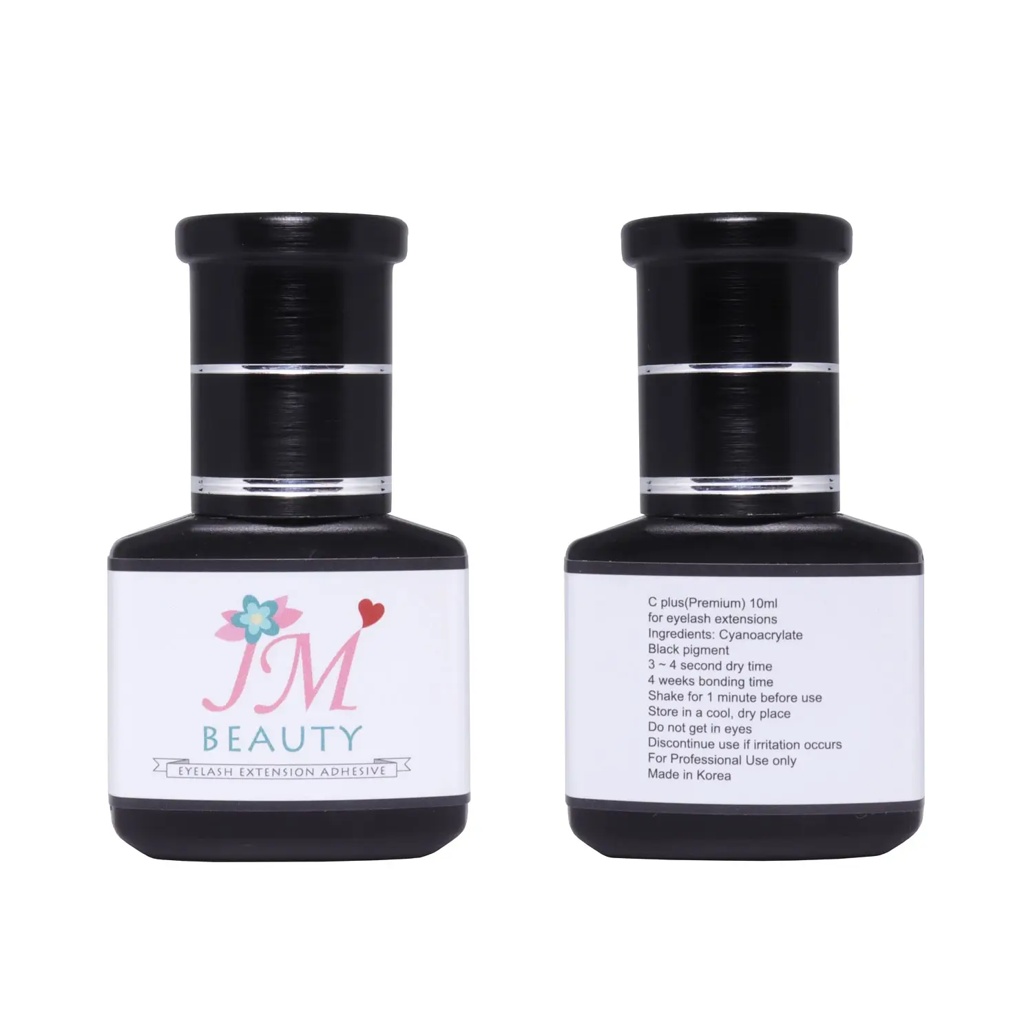 New Arrival Product In Korea JM Glue 10ml Eyelash extension glue C+ type/No Fume/ Premium Adhesive from Korea
