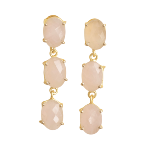 Aretes de Aro de Latón al por Mayor, Joyería de Piedras Preciosas Auténticas Naturales, Acabado de Latón Antiguo, Sin Níquel, Duraderos, Listos para Enviar al por Mayor - Product Image 1